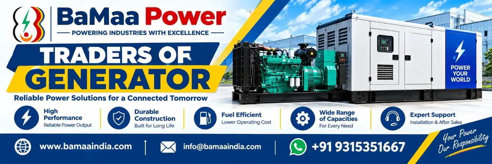 traders of Generator in india